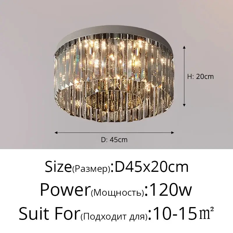 Luxury tiered chrome decorbites crystal chandelier for living room