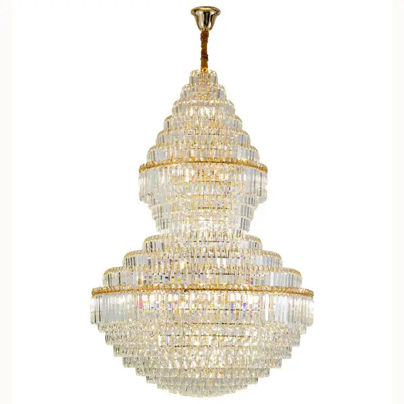 Modern gold decorbites crystal chandelier living room lighting