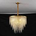 Modern gold decorbites crystal chandelier for dining room