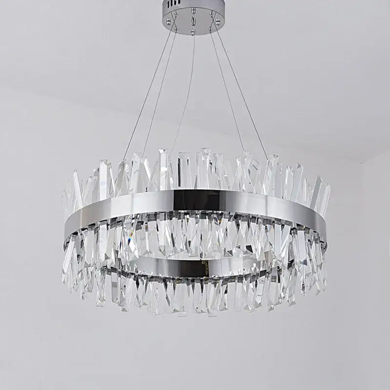 Modern gold decorbites crystal chandelier for living room