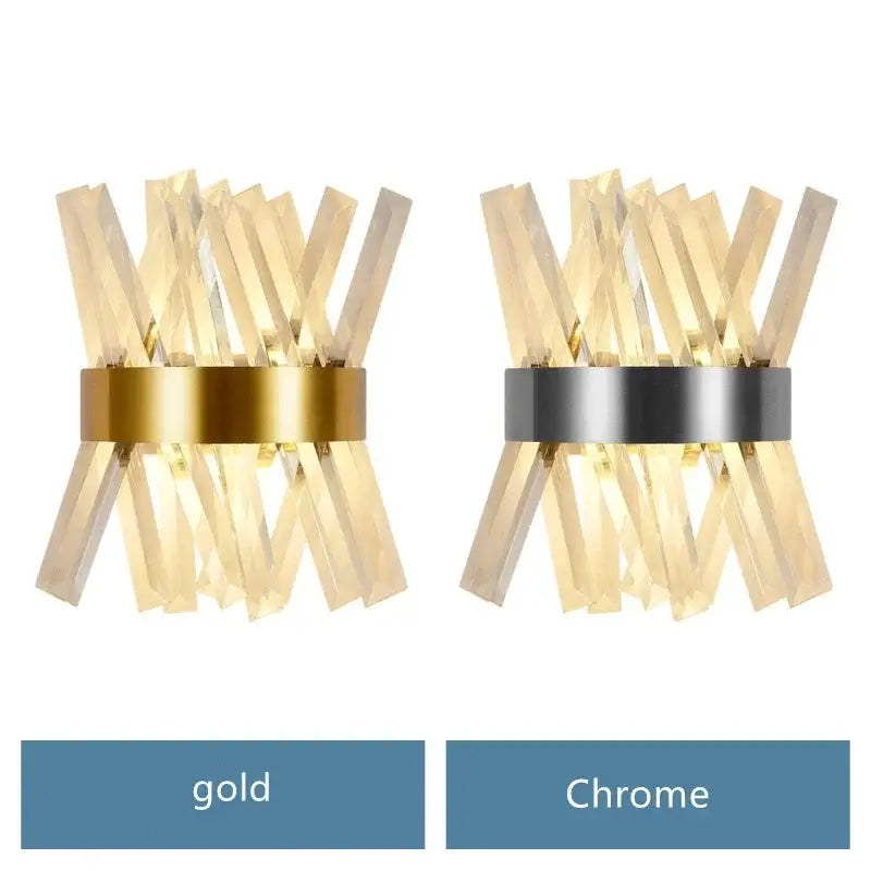 Modern gold decorbites crystal chandelier for living room
