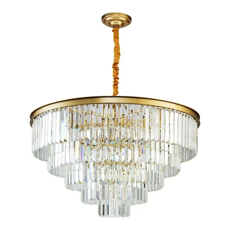 Modern gold decorbites crystal chandelier for dining room