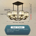 Modern gold decorbites crystal chandelier for living room