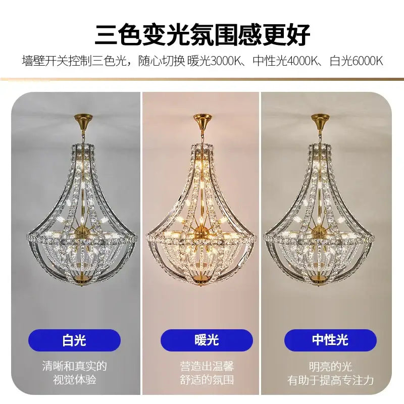 Modern gold teardrop decorbites crystal chandelier for dining room
