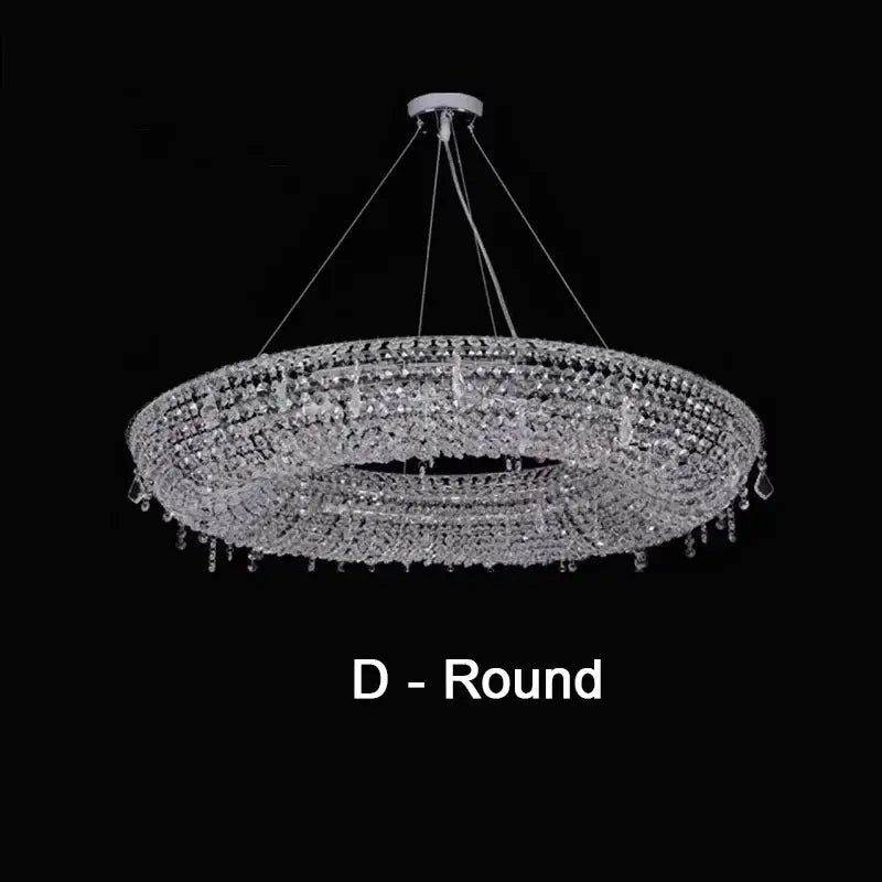 Modern luxury decorbites crystal chandelier dining room pendant light
