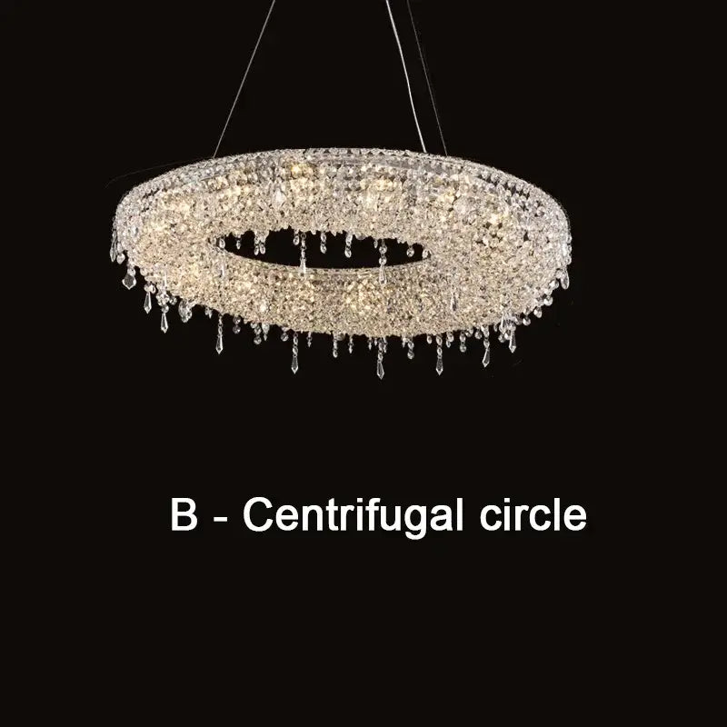 Modern luxury decorbites crystal chandelier dining room pendant light
