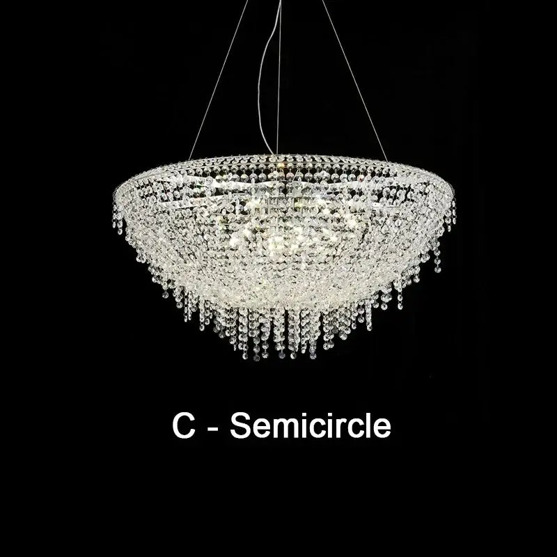 Modern luxury decorbites crystal chandelier dining room pendant light