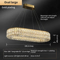 Modern luxury gold decorbites crystal chandelier for living room