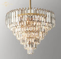 Modern brass decorbites crystal chandelier dining room pendant light