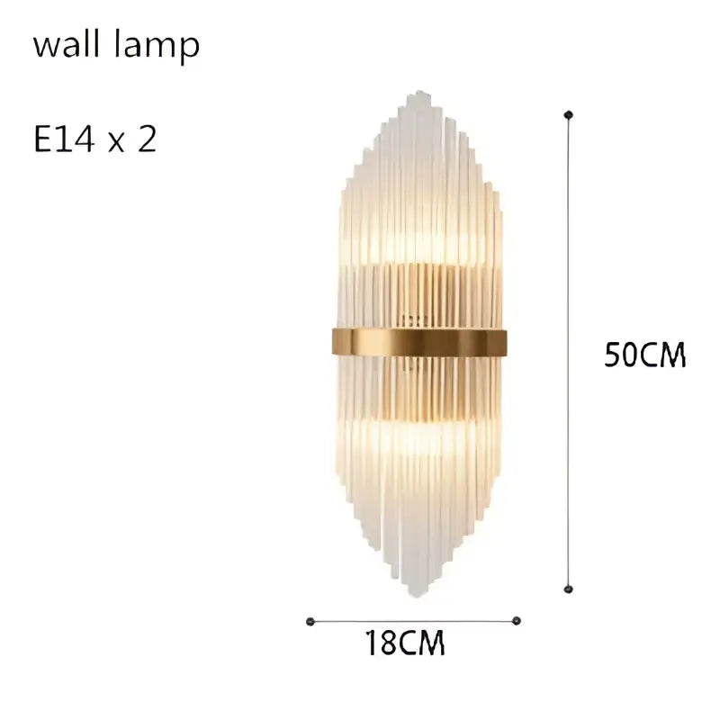 Modern gold decorbites crystal chandelier dining room pendant light