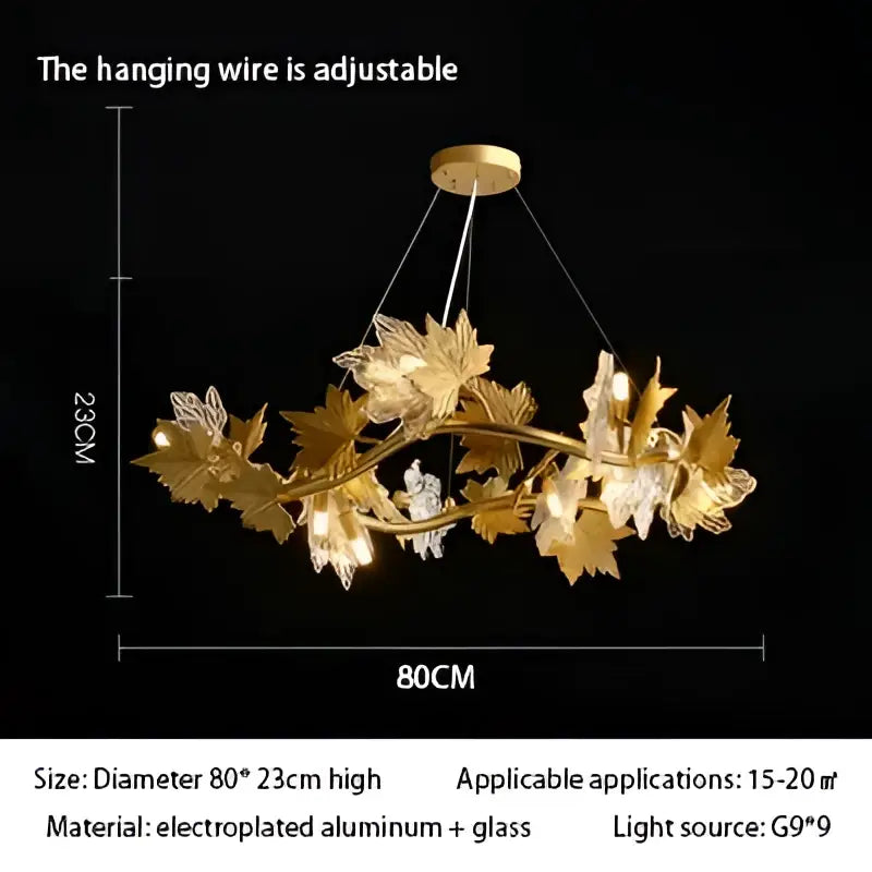Rustic french country decorbites crystal chandelier dining room leaf design