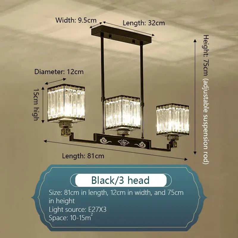 Modern bronze decorbites crystal chandelier living room lighting