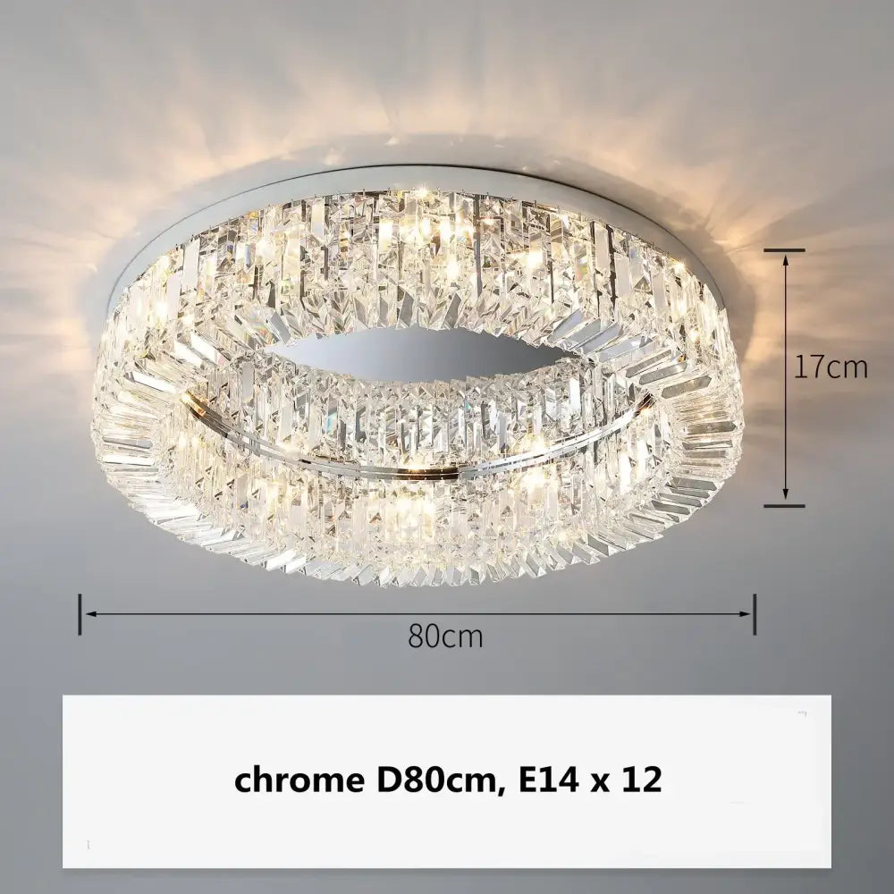 Decorbites crystal gold chandelier crystal gold ceiling light dining room