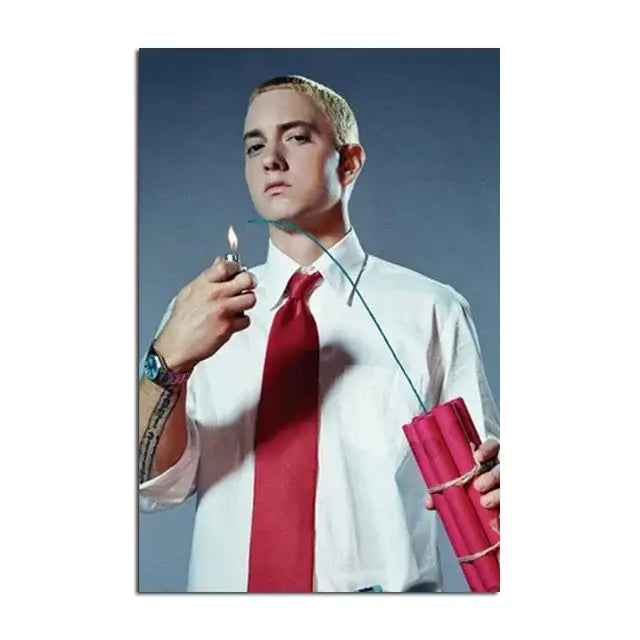 Eminem music star wall art bedroom posters