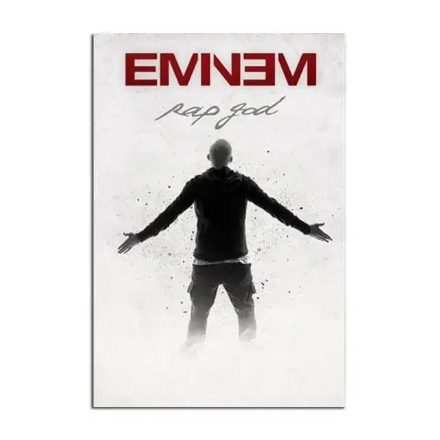 Eminem music star wall art bedroom posters