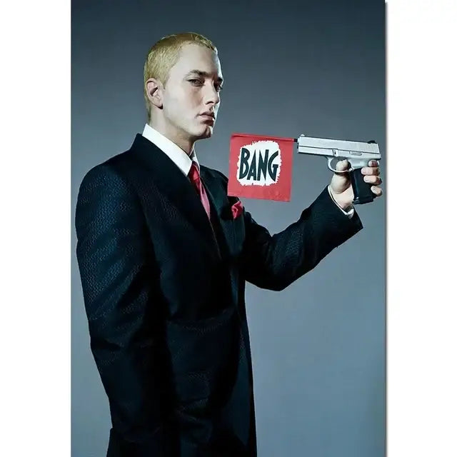 Eminem music star wall art bedroom posters