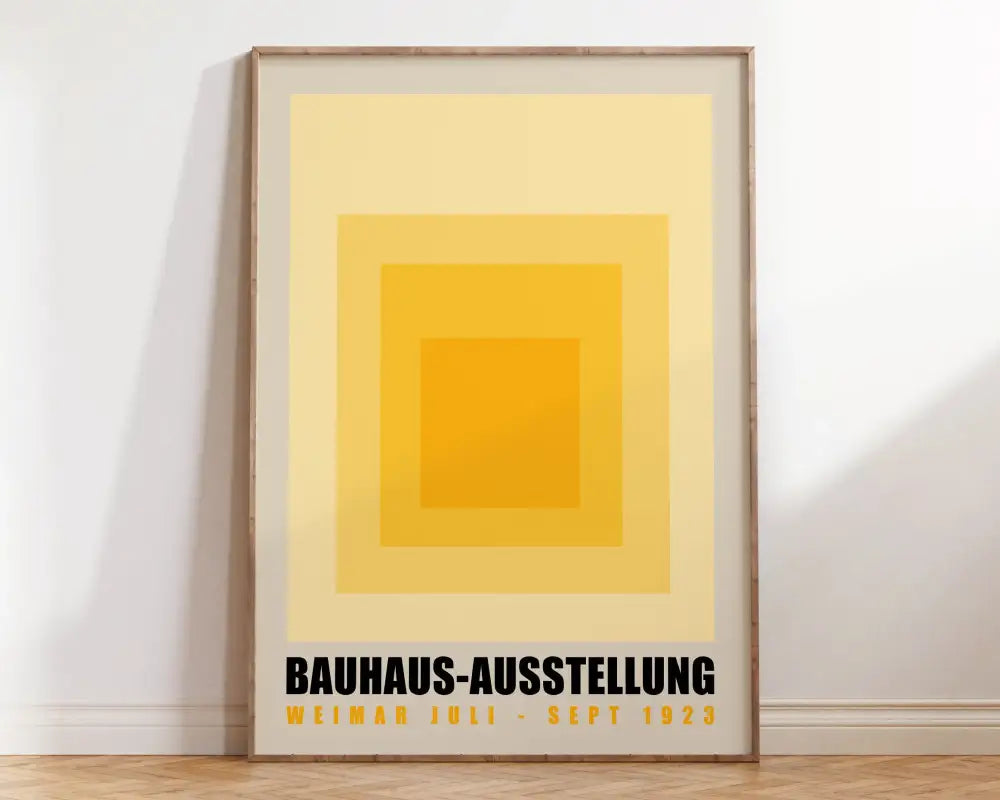 Retro blue geometric canvas poster living room abstract wall art