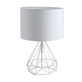 Decorbites geometric gold desk lamp black bedroom table light