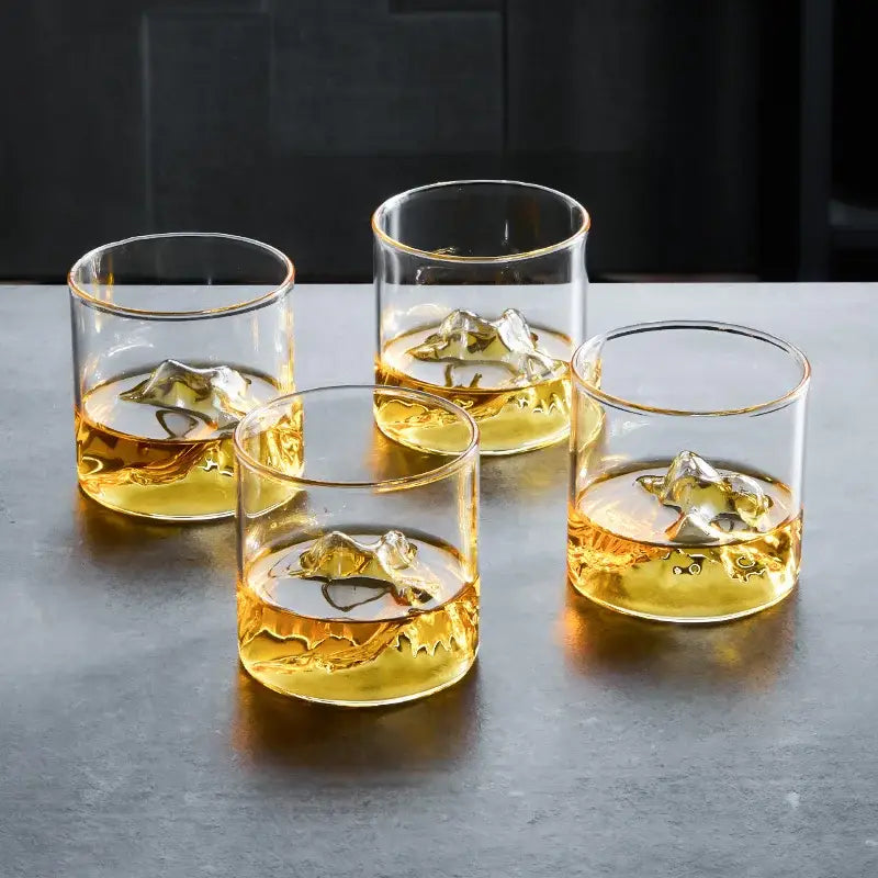 Japanese style decorbites glacier wine cup dining room whisky glass