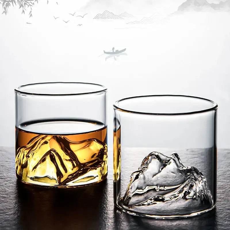 Japanese style decorbites glacier wine cup dining room whisky glass