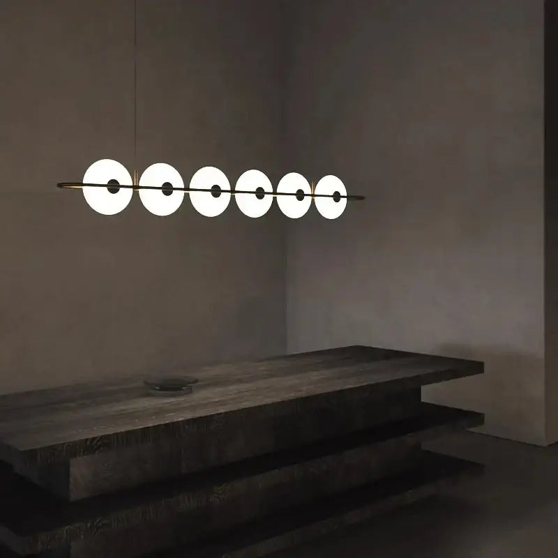 Decorbites glass chandelier modern black and white dining room light