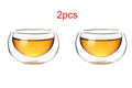 Modern clear glass tea pot set kitchen brewing kit