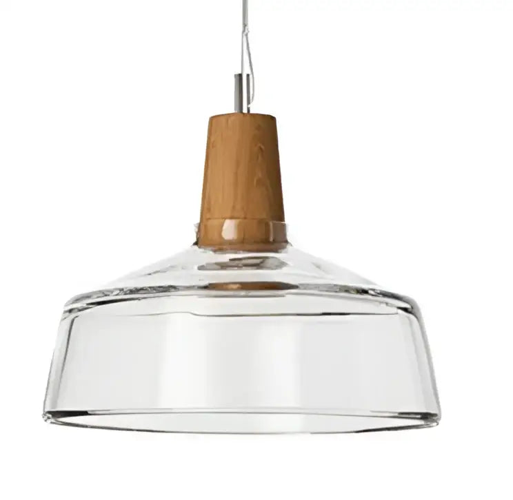 Modern smoked gray wood pendant light set of 3 dining room