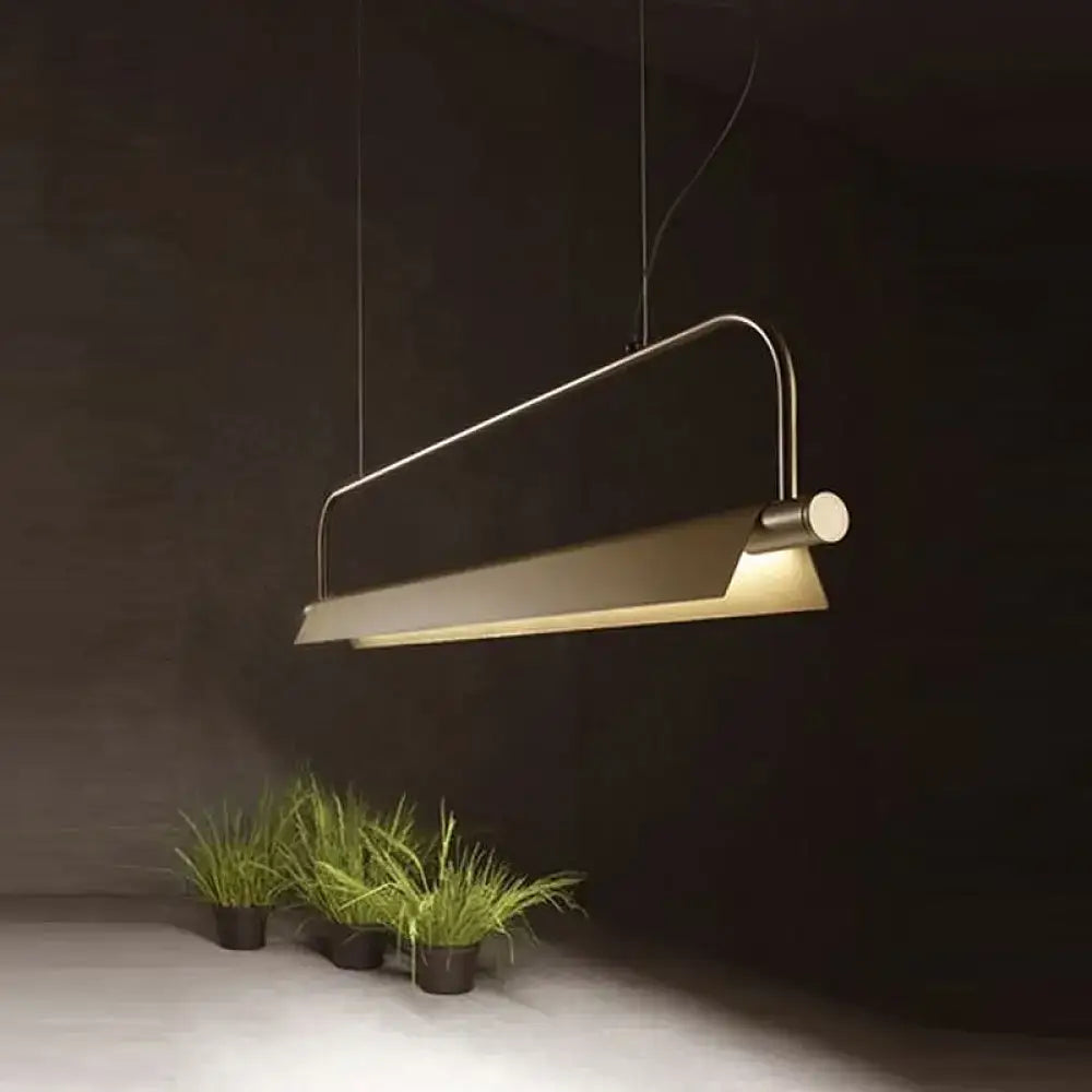 Modern brushed gold island light fixture kitchen pendant light
