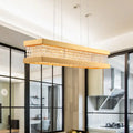 Contemporary gold crystal pendant light – dining room 110v-120v lamp