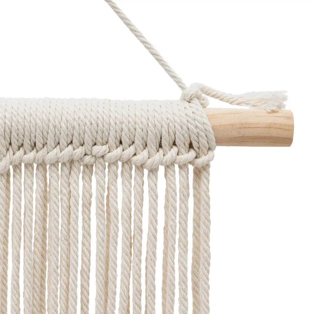 Handmade weaving pastel rainbow macrame wall hanging bedroom decor