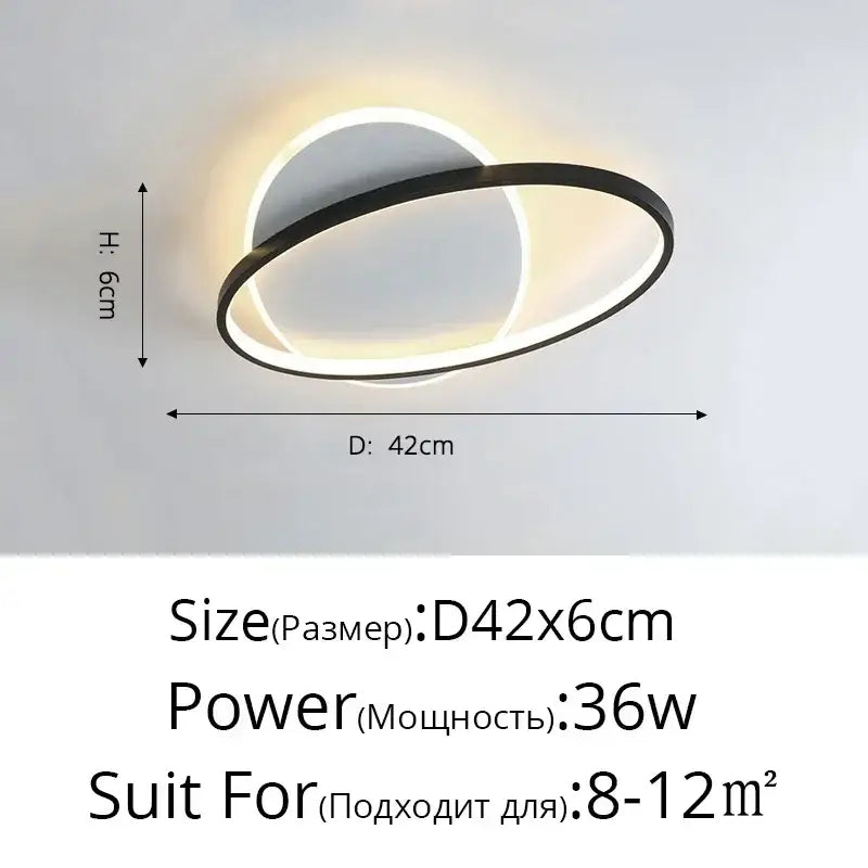 DecorBites™ LED Ceiling Lights for Home Decor Luster Indoor Lighting