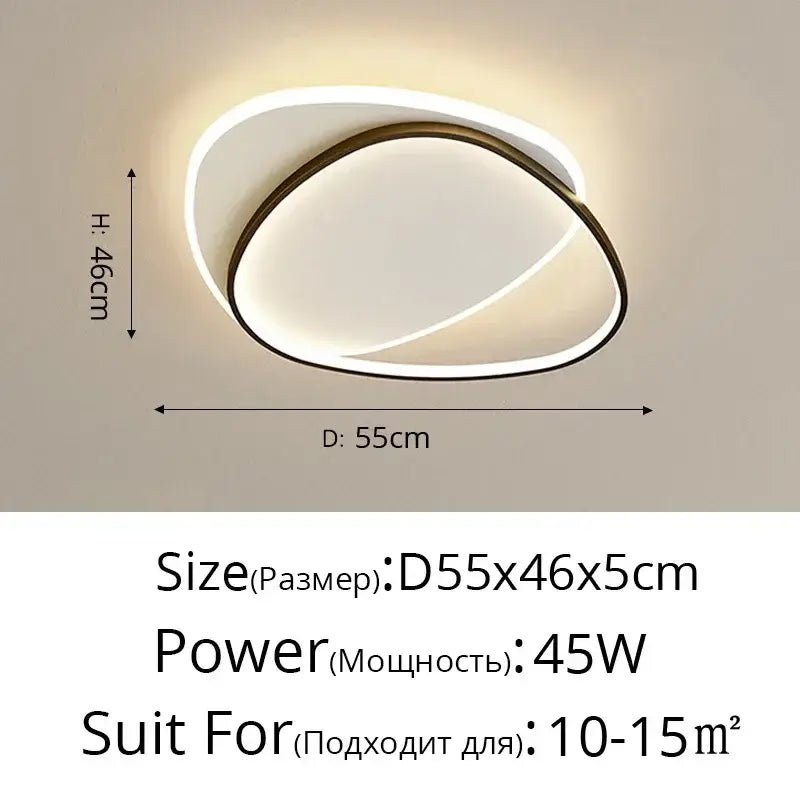 DecorBites™ LED Ceiling Lights for Home Decor Luster Indoor Lighting