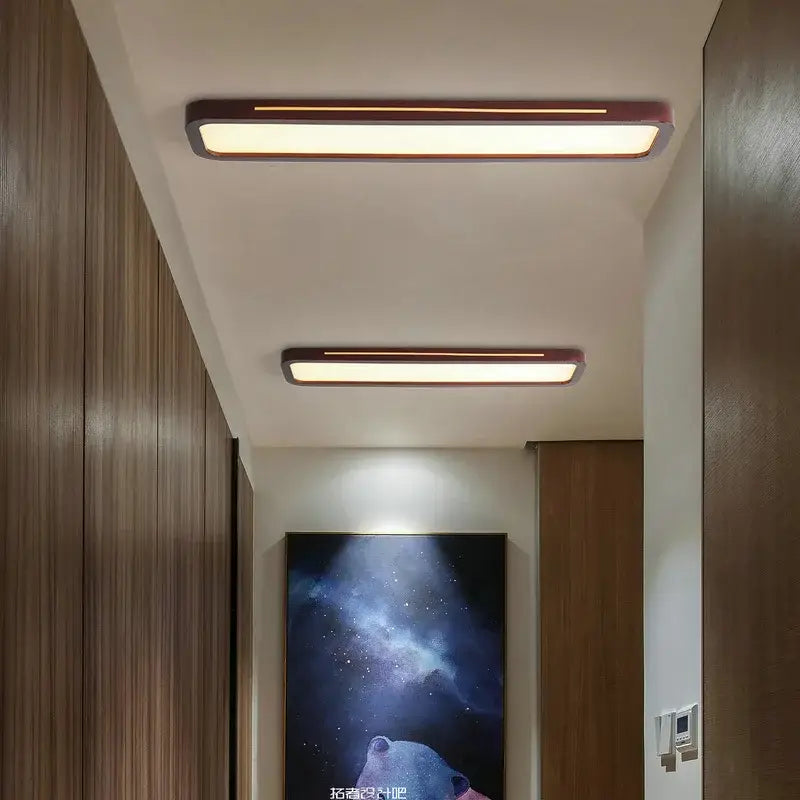 DecorBites™ LED Ceiling Lights: Modern Nordic Kitchen Study Living Room Dimmable Remote Control