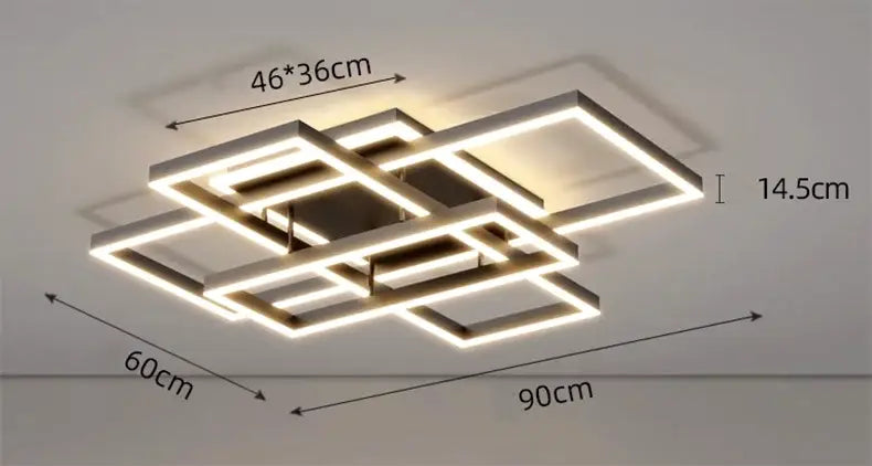 DecorBites™ LED Ceiling Lights Nordic Style Boy Bedroom Decor Salon Indoor Lighting