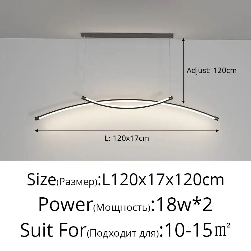 DecorBites™ LED Ceiling Lights White Black Infinite Dimming Home Lighting Fixtures