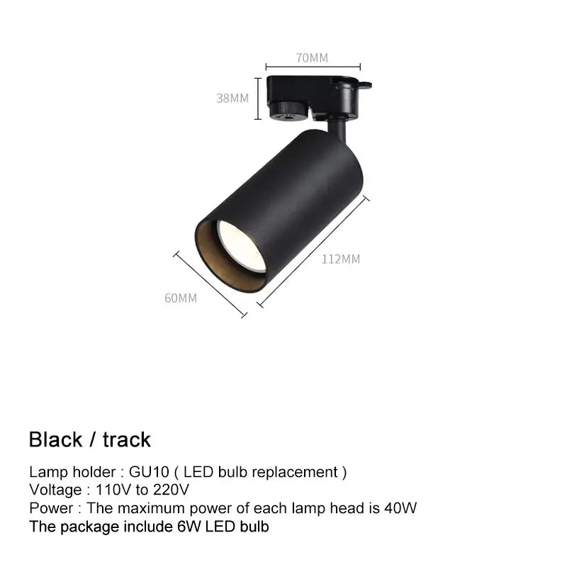 DecorBites™ LED Ceiling Spotlight for Modern Spaces