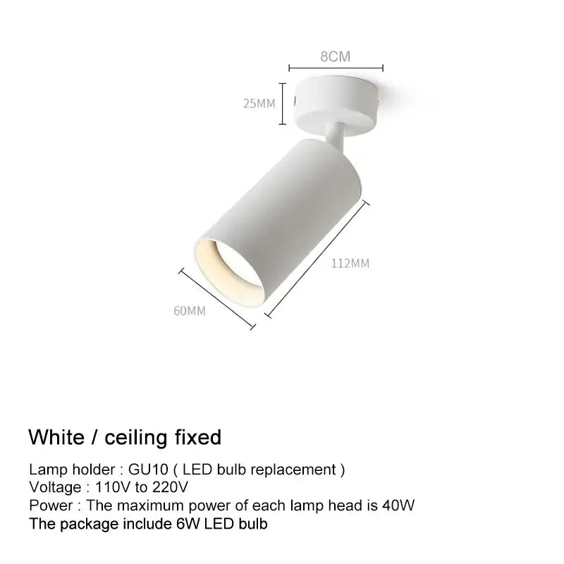 DecorBites™ LED Ceiling Spotlight for Modern Spaces