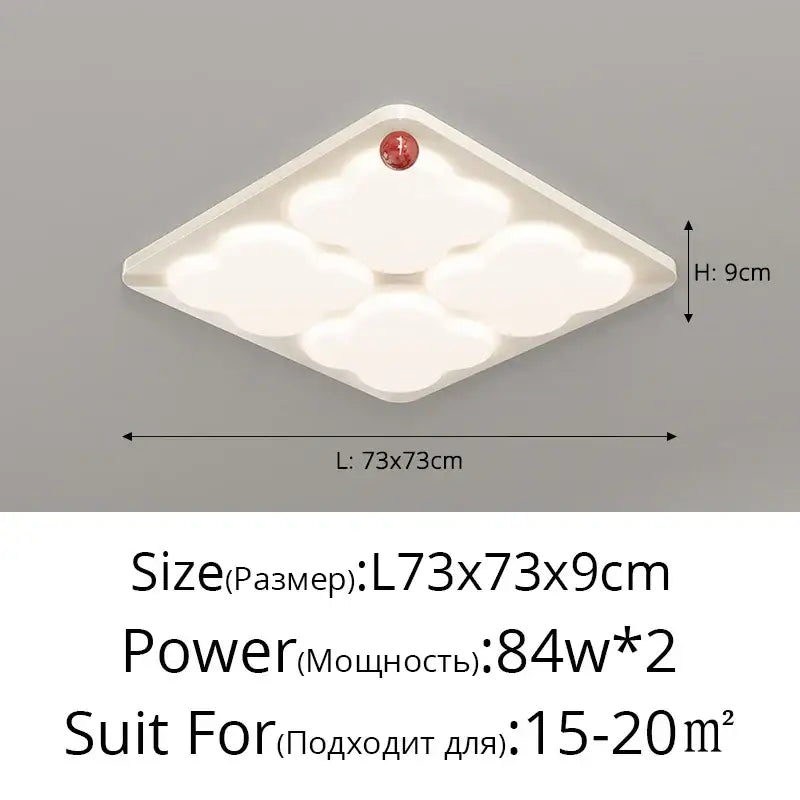 DecorBites™ LED Chandelier Ceiling Light for Bedroom Hallway Dining Room