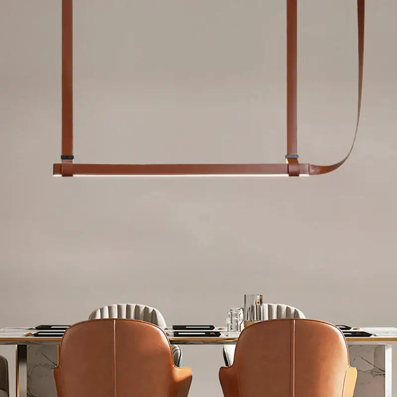 DecorBites™ LED Chandelier for Dining Room Bar Kitchen - Minimalist Art Deco Hang Lamp