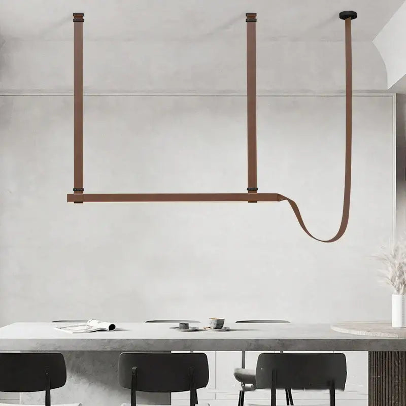DecorBites™ LED Chandelier for Dining Room Bar Kitchen - Minimalist Art Deco Hang Lamp