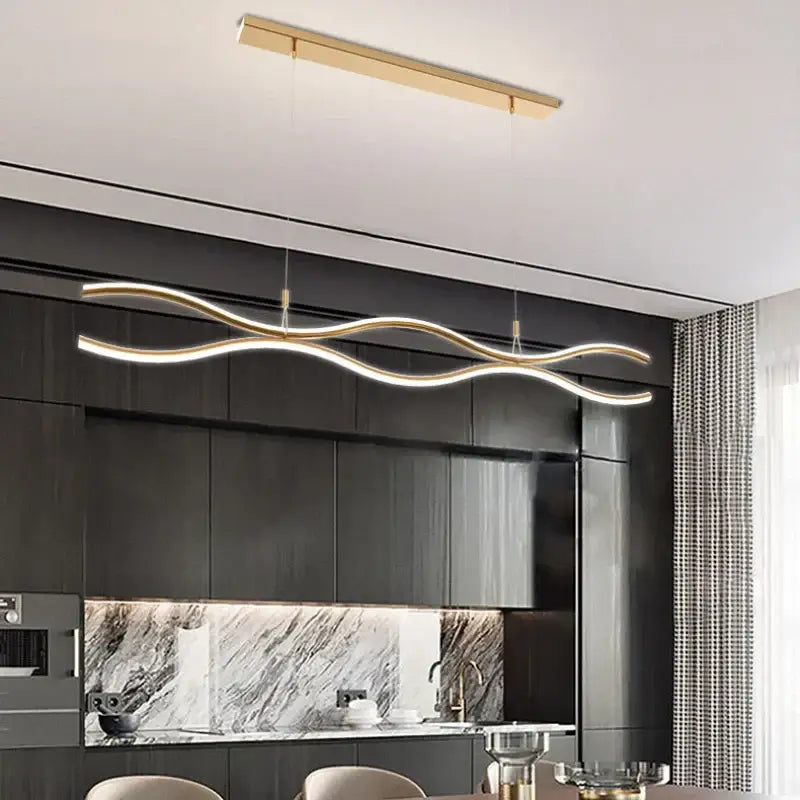 DecorBites™ LED Chandelier for Modern Dining, Bar Table Pendant Light