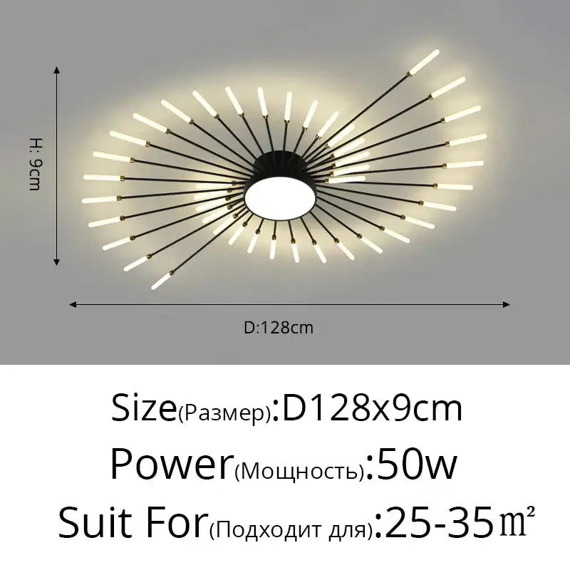 DecorBites™ LED Chandelier for Modern Living Kids Room Bedroom Hall Lighting Decor