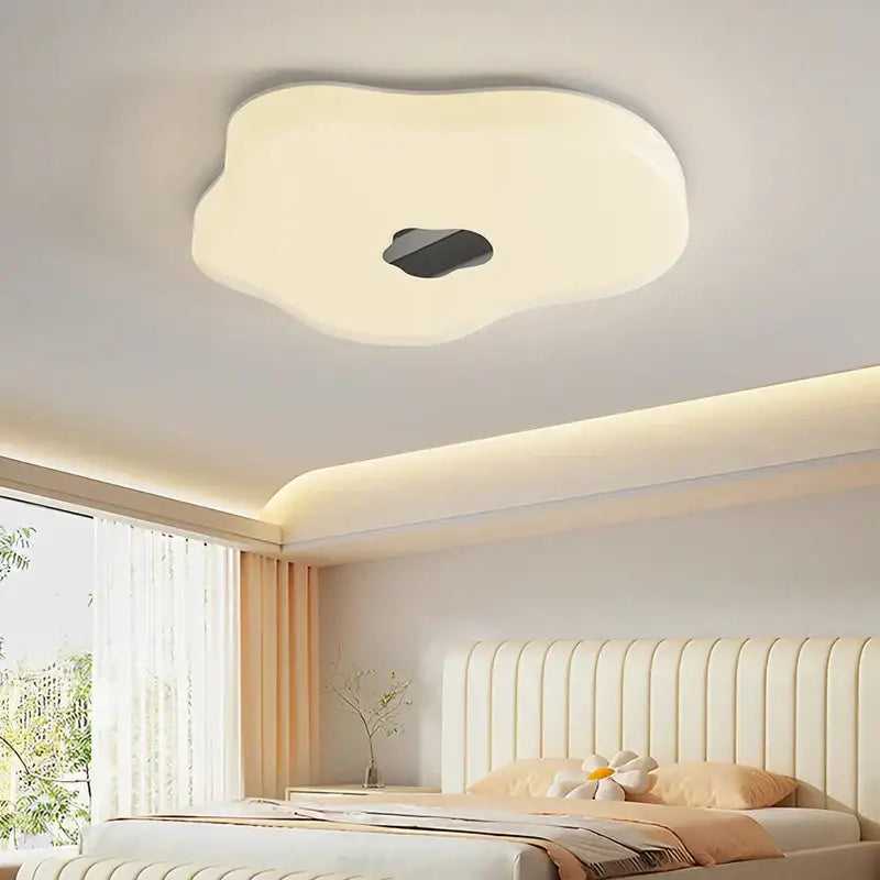 Modern minimalist off-white decorbites led chandelier living room light