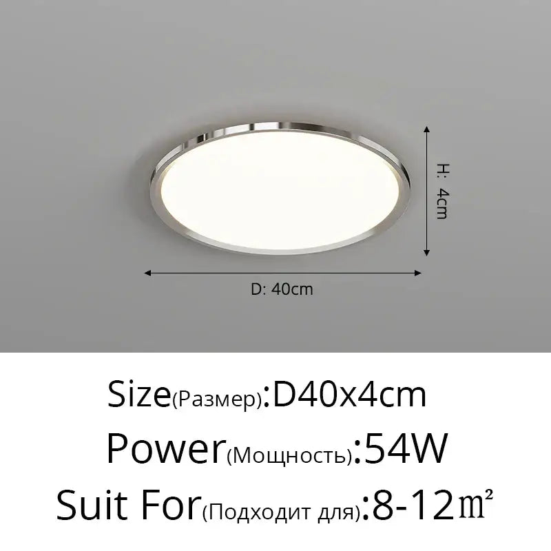 Modern chrome three circle led chandelier living room light