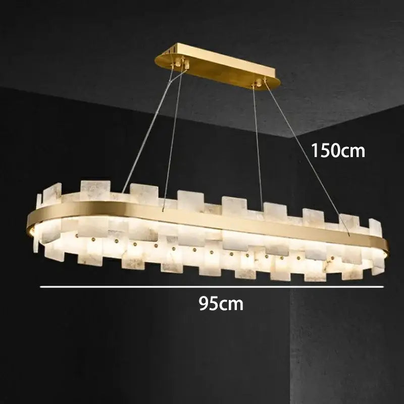 DecorBites™ LED Chandelier - Stylish Ceiling Lamp for Bedroom and Living Room Decor