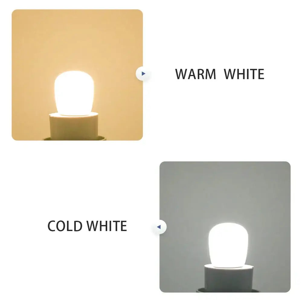 Decorbites led fridge bulb 2 pack white warm kitchen light replacement