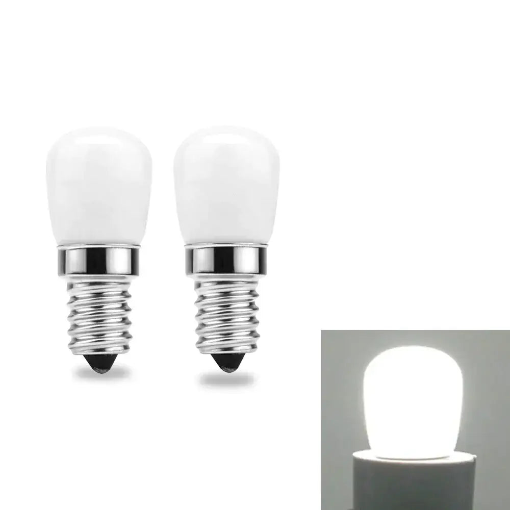 Decorbites led fridge bulb 2 pack white warm kitchen light replacement