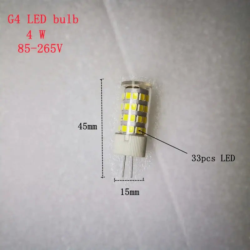 7w aluminum e14 85-265v bulbs warm & cold white dining room light