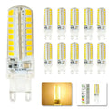 Clear glass led g9 bulb kitchen warm white lighting solution