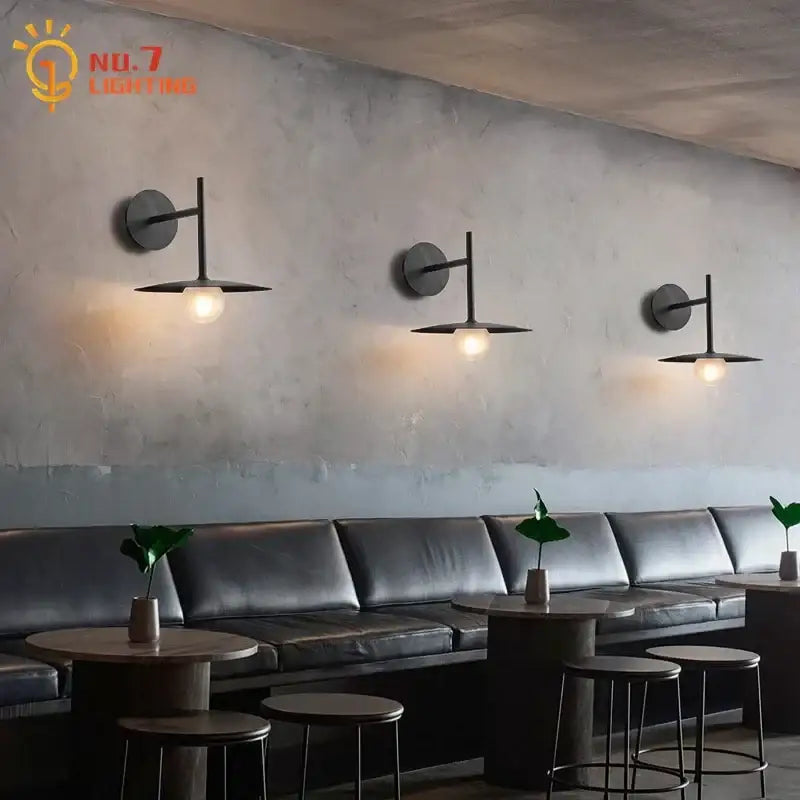 Minimalist matte gray & black led g9 wall lamp bedroom sconce